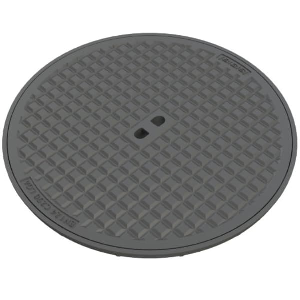 BGS Vollguss-Abdeckung Nr. 126-60 mit Handgriff geruchdicht C250-thumbnail