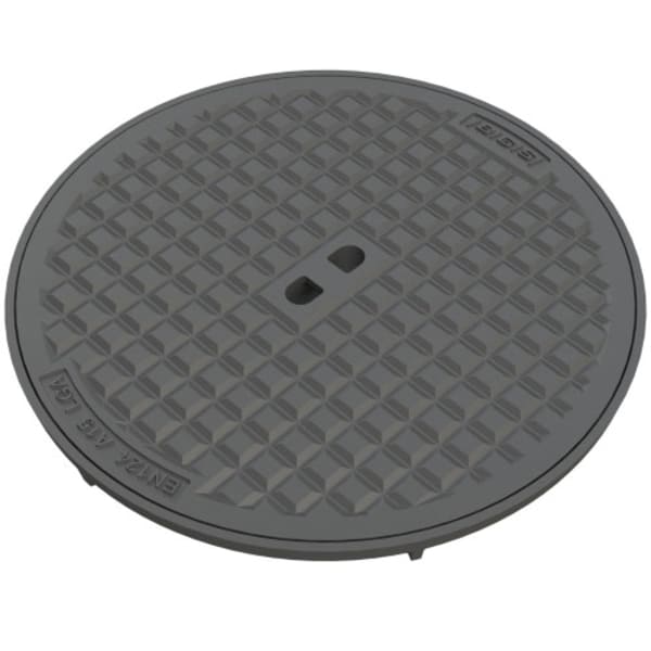 BGS Vollguss-Abdeckung Nr. 121-50 mit Handgriff geruchdicht A15-thumbnail