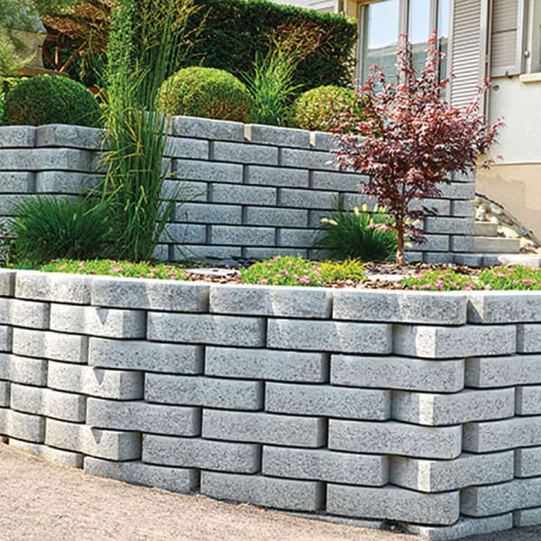 COBRA Mauer-Element 2er-Element grau Deckstein L 64.4 cm B 31 cm H 15 cm -thumbnail