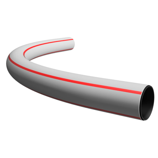 Symalit Chiaro Kabelschutzrohrbogen LDPE 90° 92/80 mm-thumbnail