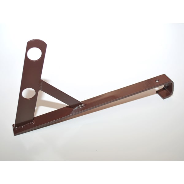 Schneefangstützen 1/2" braun leichte Ausführung zum Einhängen Innenlänge 34.5 cm-thumbnail