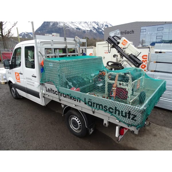 SpanSet Ladungssicherungsnetz PP 25 m x 35 m grün-thumbnail