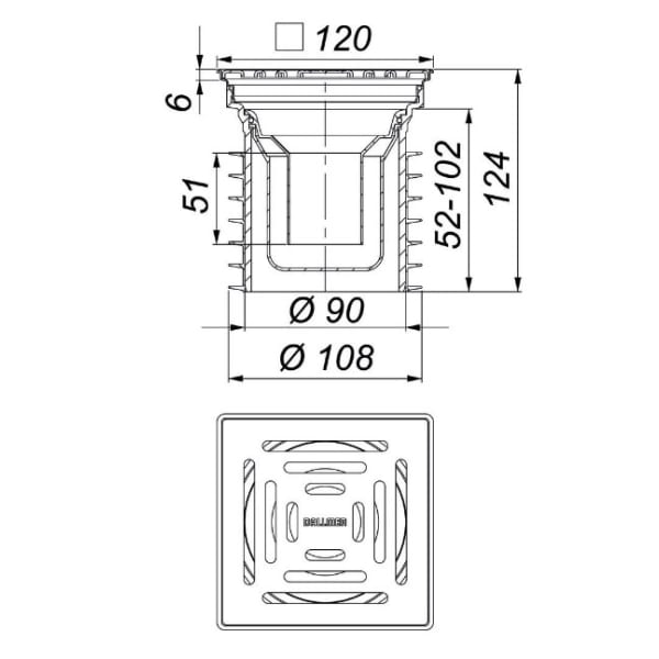 Bodenablauf Dallmer-Pronto-thumbnail