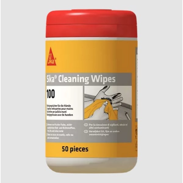 Sika Cleaning Wipes-100 (50 Tücher)-thumbnail