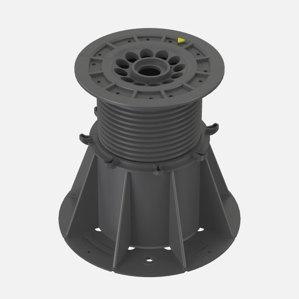 Femox VersiJack F Stelzlager VJ-F4 Ø 205 mm höhenverstellbar 117-201 mm-thumbnail