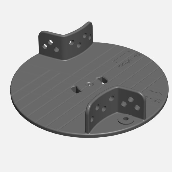 Femox Trägerbalkenauflage für Balken von 38-80 mm-thumbnail