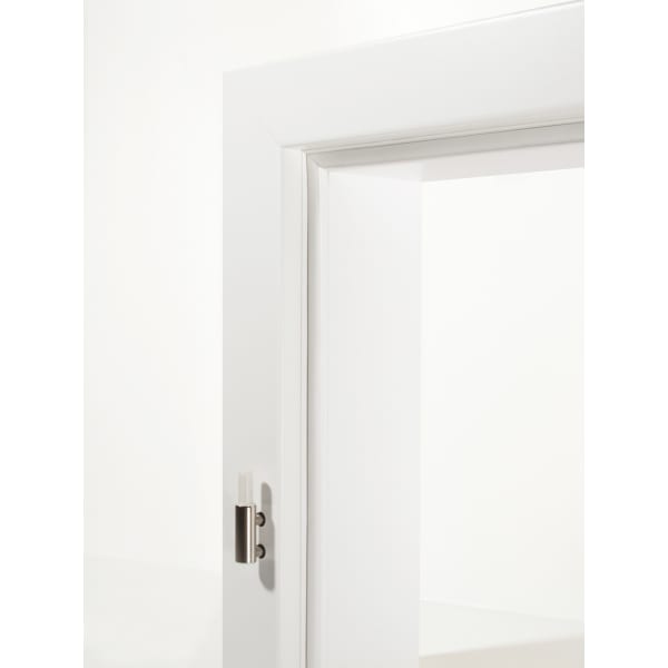 Herholz Swiss-Türzarge Decora Brillant-Weiss SR-Kante 85 x 201 x 16 cm R-thumbnail