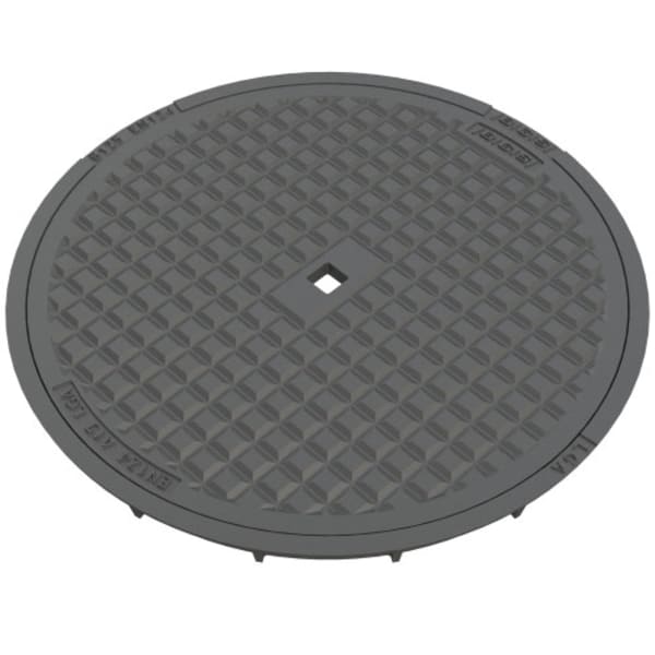 BGS Vollguss-Abdeckung Nr. 111-60P mit Pickelloch A15-thumbnail