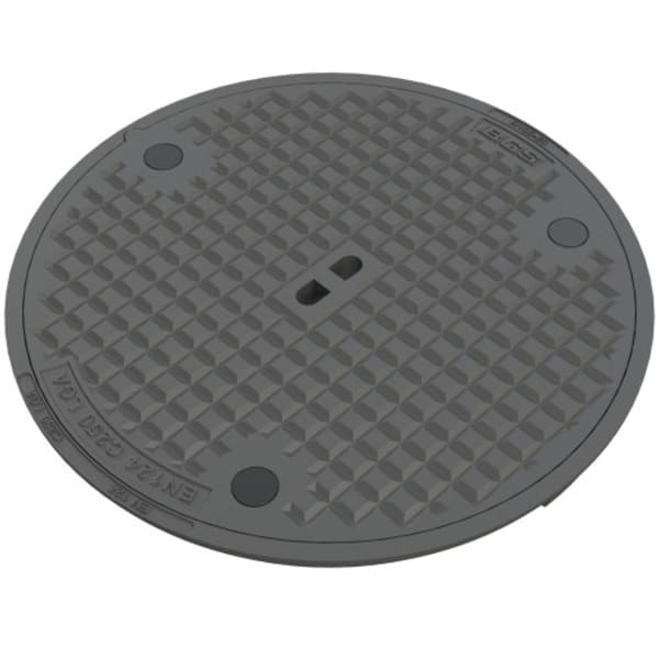 BGS Vollguss-Abdeckung Nr. 136-60 mit Handgriff verschraubt C250-thumbnail