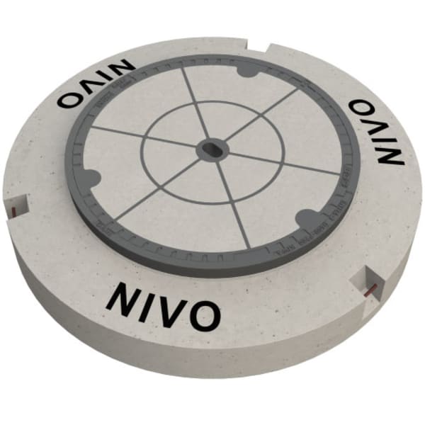 BGS Schachtabdeckung NIVO N486B Nennweite 60 cm GUBE E600-thumbnail