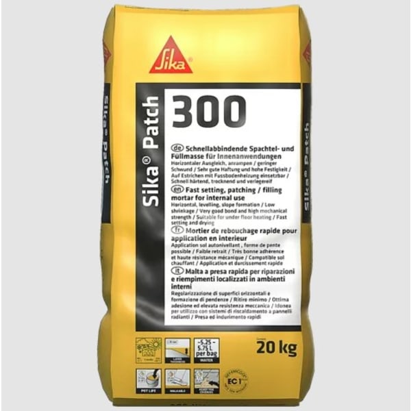 Sika Patch-300 Ausgleichs- und Glättmörtel 0-20 mm 20 kg-thumbnail