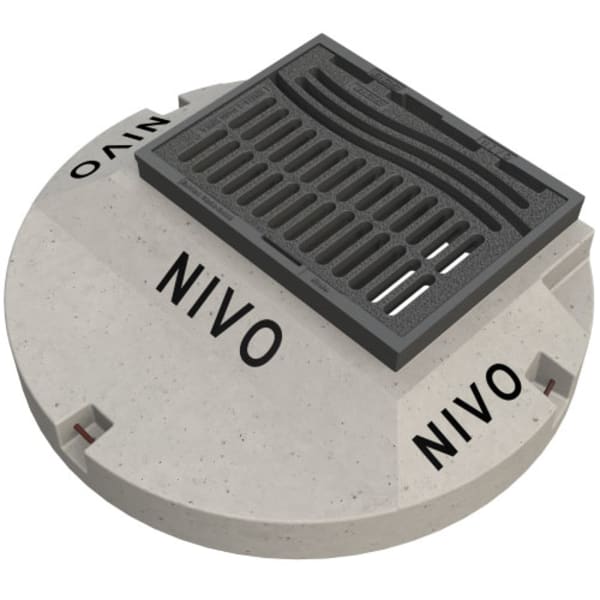 BGS Guss Strassenrost NIVO N681S60 450 x 360 mm D400-thumbnail