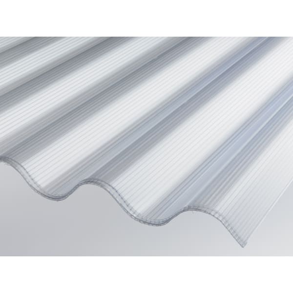 THERMONDA Profil 177/51 kristall Stegplatte 6 mm L 6 m B 920 mm-thumbnail