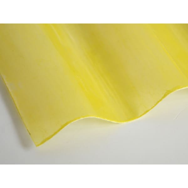 POLY-CLAIR Wellplatte gelb Profil 76/18 520 g L 6000 mm B 900 mm-thumbnail