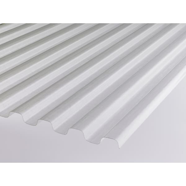 POLY-CLAIR Trapezwellplatte natur Profil 100/25 "SUPER" 6.00 m L 6 m B 948 mm-thumbnail