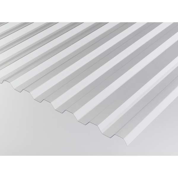 QUALEX Trapezwellplatte glasklar Profil S 75/18 bruchsicher L 7 m-thumbnail