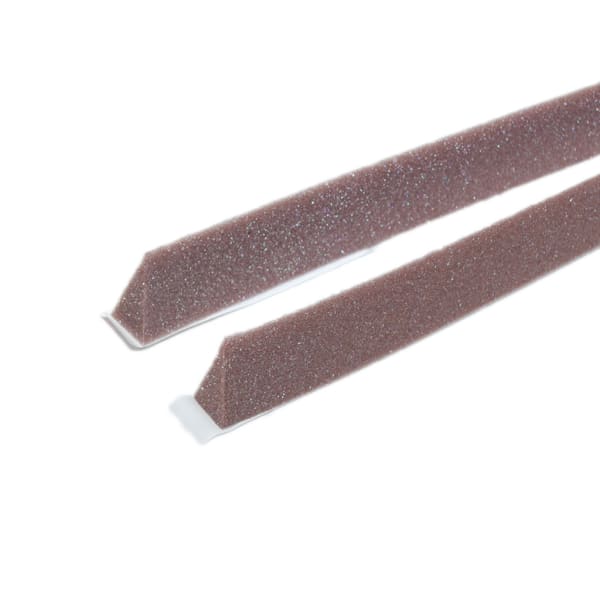 Kehldichtstreifen selbstklebend braun Höhe 60 mm Länge 1000 mm-thumbnail