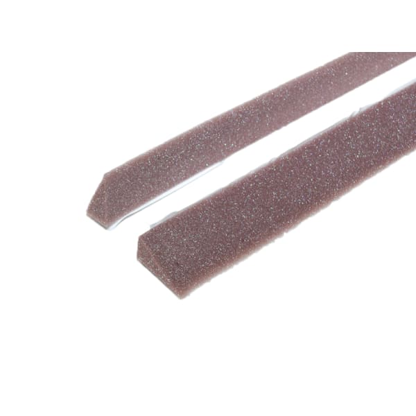 Kehldichtstreifen selbstklebend braun Höhe 60 mm Länge 1000 mm-thumbnail