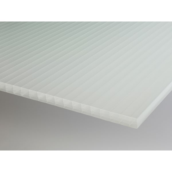 Acrylglas 5-fach Stegplatten "RESIST" Stärke 32 mm 6.00 x 1.23 m opal-thumbnail