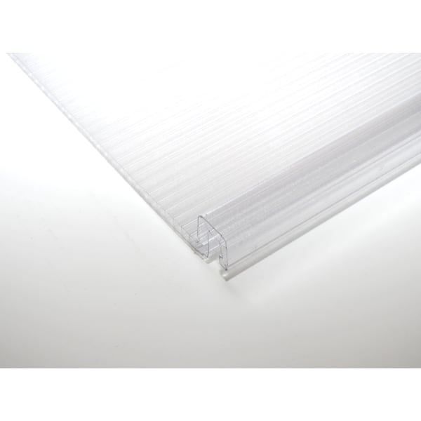 Polycarbonat-Element N2610-4 kristall Typ MFP Stärke 10 mm L 6000 mm B 600 mm-thumbnail