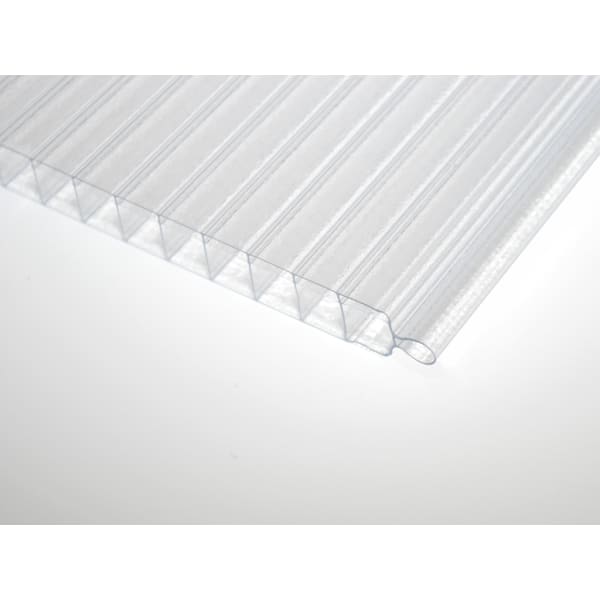 Polycarbonat-Element N2333-20-4 6 m kristall Stärke 20 mm Breite 333 mm-thumbnail