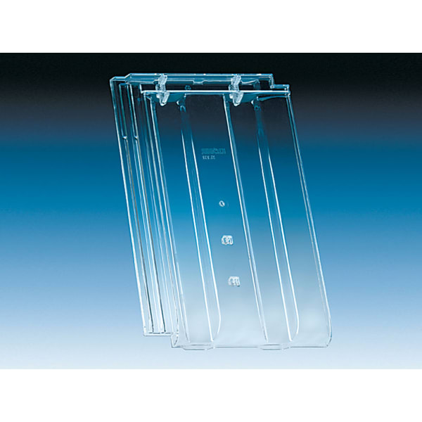 Acrylglas-Ziegel für Laufen Mega 10 / KL 232 L 462 mm B 298 mm-thumbnail