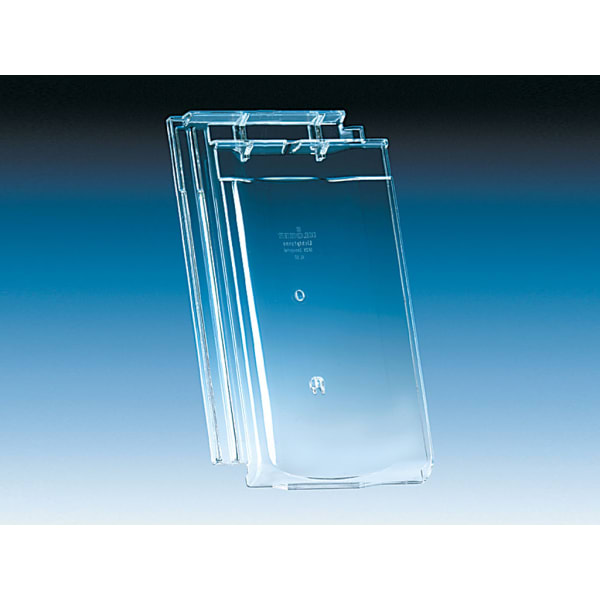 Acrylglas-Ziegel für Flachfalzziegel / KL 050 L 431 mm B 252 mm-thumbnail