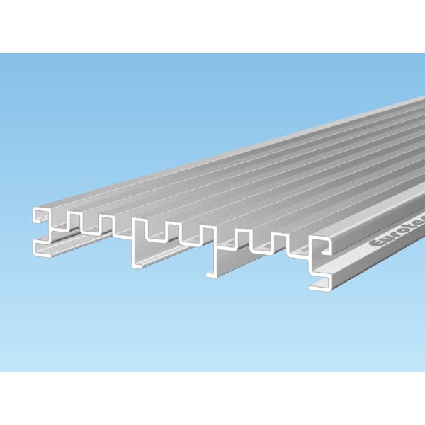 Entwässerungsprofil aus Aluminium 21 x 140 x 4000 mm-thumbnail