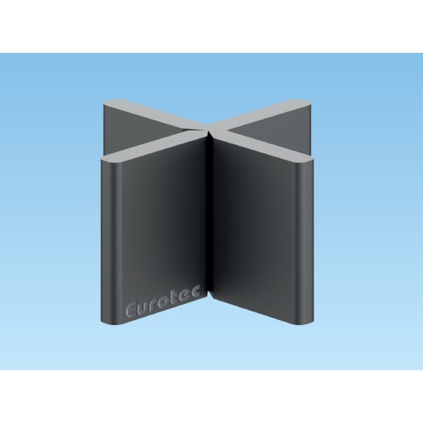 Fugenkreuz für Steinplatten aus PP Höhe 30 x Länge 53 x Fuge 3 mm-thumbnail