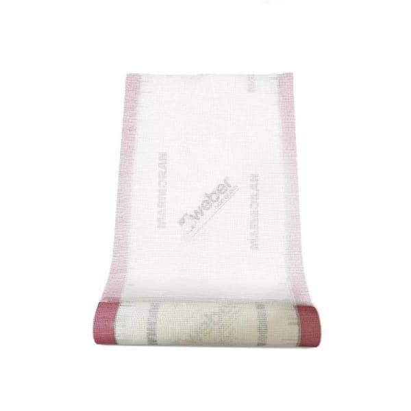 Marmoran Armierungsgitter Standard PLUS weiss-bordeauxrot 1,10 x 50 m, MW 7x7 mm-thumbnail