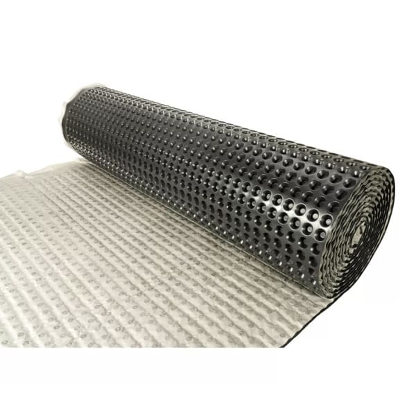 TEGUPLAST 143 2,5 x 20 m Noppenbahn schwarz -thumbnail