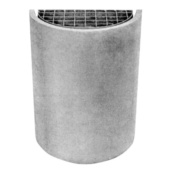 Licht- und Entlüftungsschacht rund exkl. Gitterrost Ø 60 cm H 50 cm W 6.5 cm -thumbnail