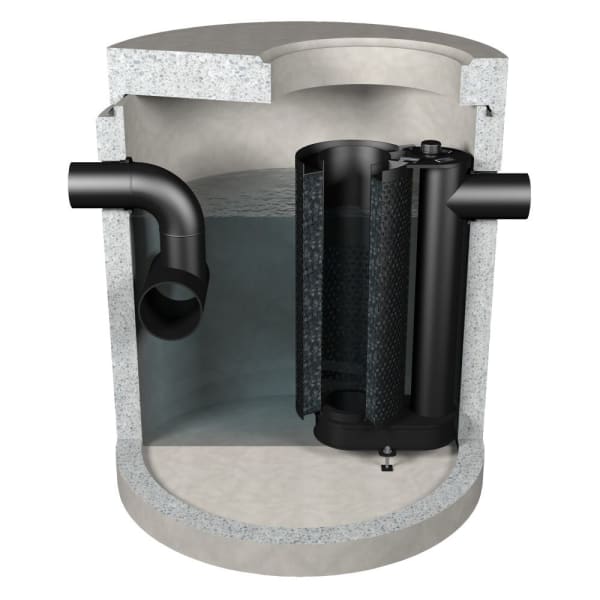 friwa-sep Mineralölabscheider MAK NG 50 Ø 2500 H 2080 d1 800 W 120 mm-thumbnail