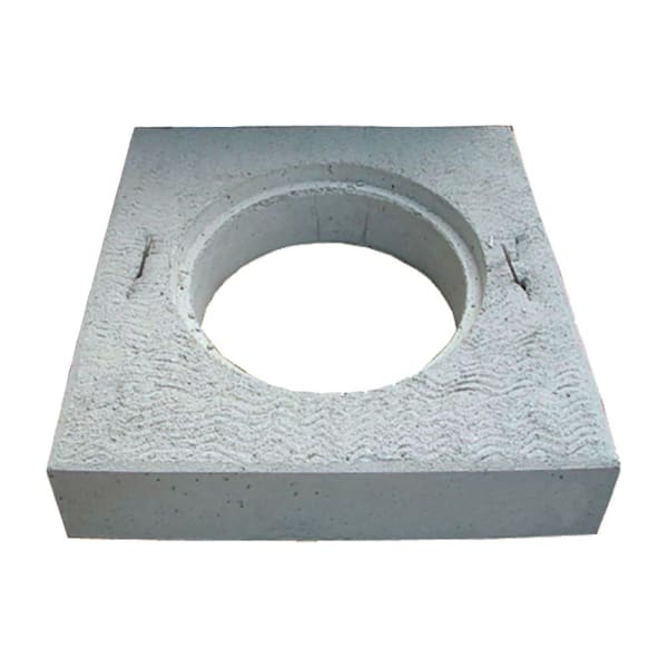 Schachtrahmen Typ 443C exkl. Gussdeckel exzentrisch D400 L 120 B 120 H 20 cm-thumbnail