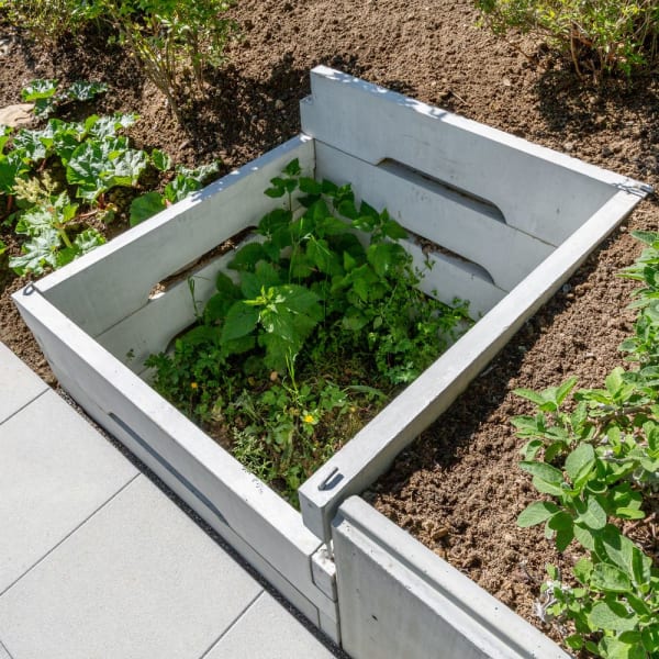 Kompostbehälter einzelnes Brett L 160 cm B 5.5 cm H 25 cm -thumbnail