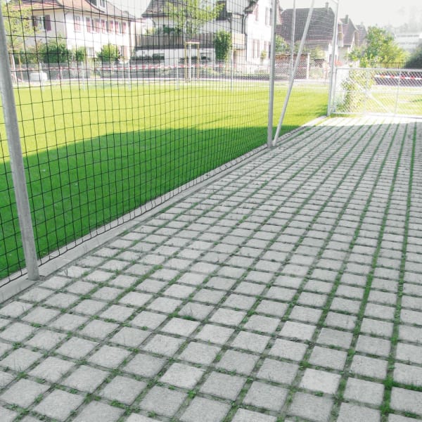 CARENA RASEN Ökostein grau glatt gefast L 25 B 25 H 8 cm -thumbnail