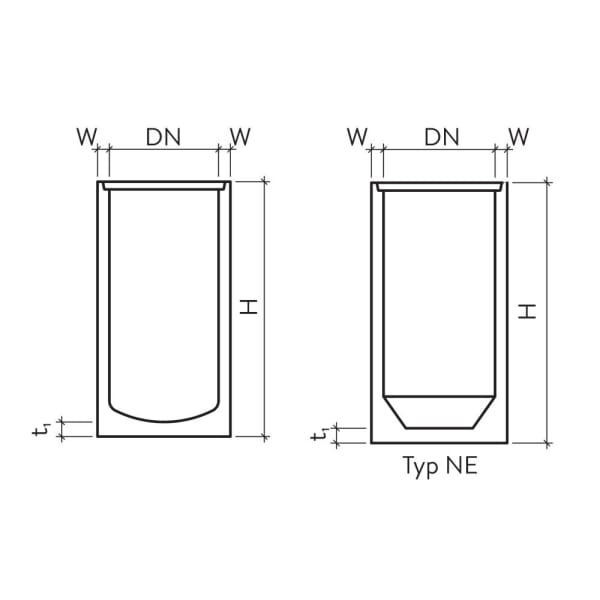 Strassenablauf ohne Aussparung D 60 cm H 100 cm NE-thumbnail