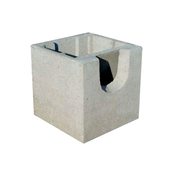 Dachwassersammler quadratisch inkl. Tauchwand L 50 B 50 H 50 cm W 5 cm -thumbnail