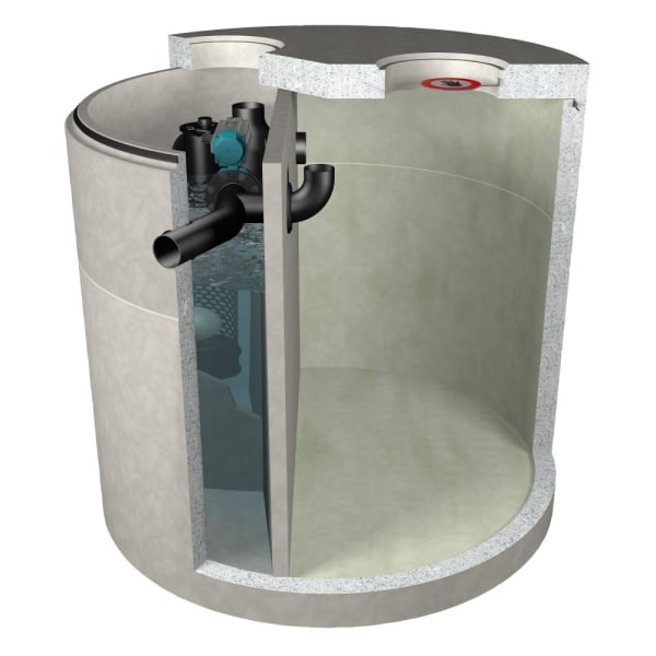 friwa-sep Kompaktanlage SF/MAS/AS NG 3-10 AdBlue Ø 150 Ø 2500 H 2580 d1 600 mm -thumbnail