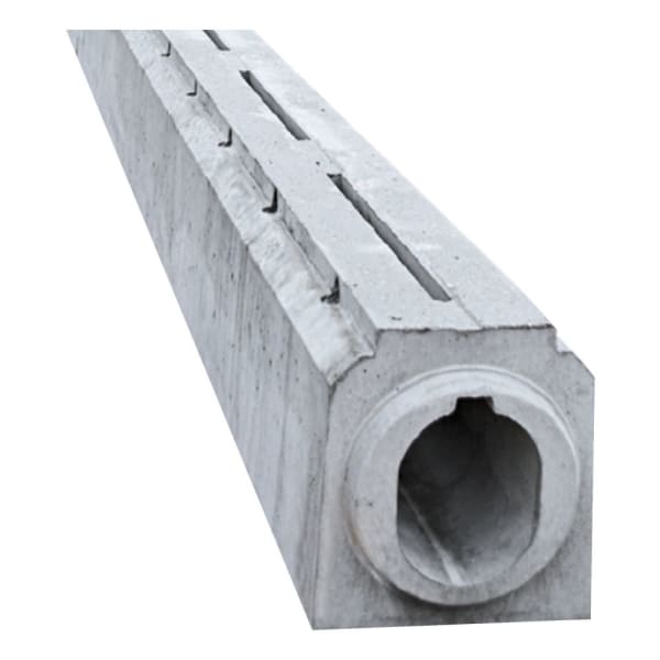 SECURRO Schlitzrinne Drainasphalt grau unbehandelt F900 L 4000 B 400 H 430 mm-thumbnail
