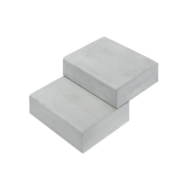 FROSTA LEGER Blockstufe grau Besenstrichoptik L 150 B 40 H 17 cm-thumbnail