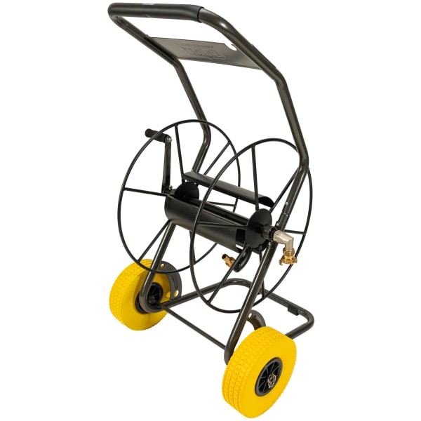 TEGUSTAR PROFI 16 mm x 110 m 19 mm x 85 m Schlauchwagen FF mit Dreharmatur 3/4''-thumbnail