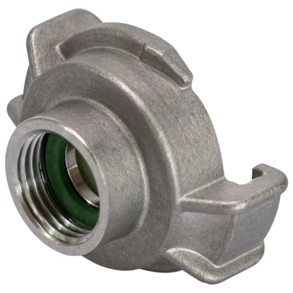 GEKA plus Chromstahl G 3/4 Schnellkupplung mit IG Viton Dichtung-thumbnail