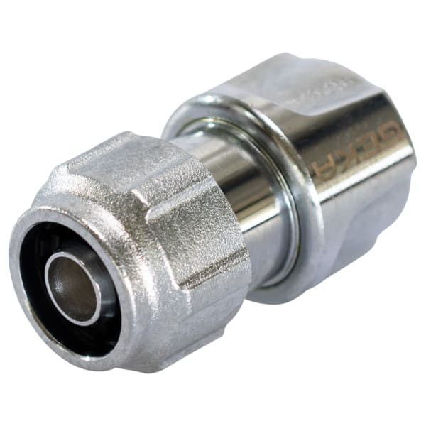 GEKA plus 19 mm Schlauchstück mit Wasserstop -thumbnail