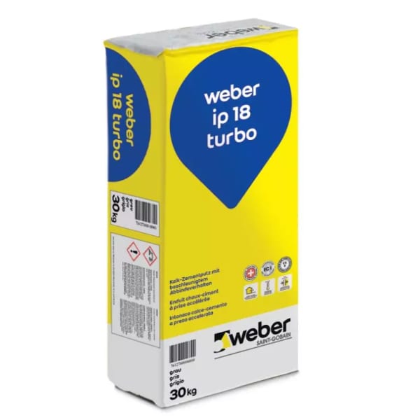 Weber ip 18 Turbo Kalk-Zement-Grundputz 25 kg-thumbnail