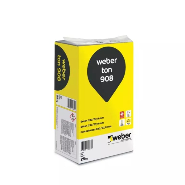Weberton 908 Beton 0-8 mm 25 kg-thumbnail