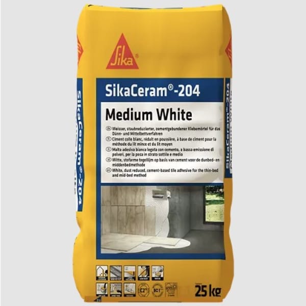 SikaCeram-204 Medium Fliesenkleber weiss 25 kg-thumbnail