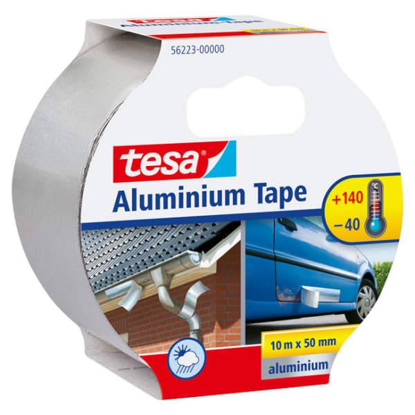 TESA Aluminiumband 47 _m 50 mm 10 m silber-thumbnail