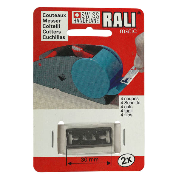 RALI Flächenhobelmesser Chromstahl zu Ralimatic 2 Stück-thumbnail