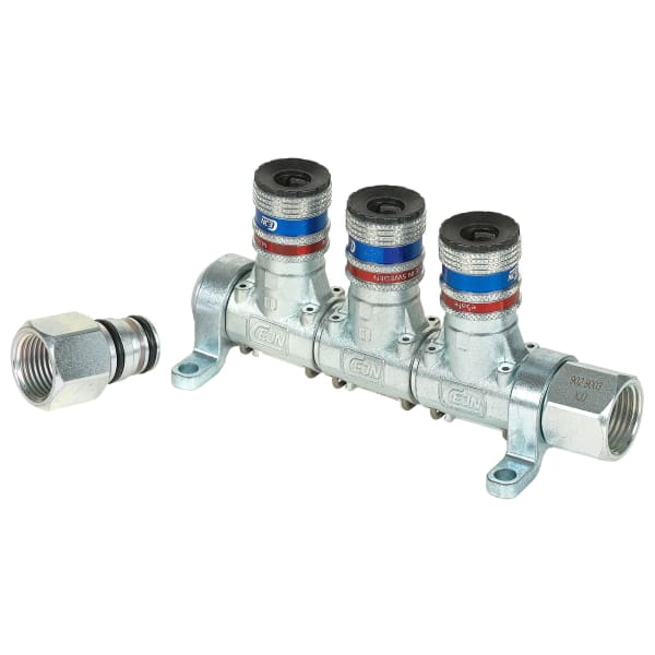 CEJN Multi Link Luftabgang 3 Sicherheitskupplungen eSafe Serie 300-thumbnail